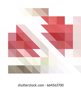 Triangle background with autumn colors