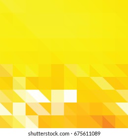 Triangle background with autumn colors