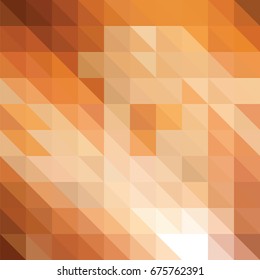 Triangle background with autumn colors