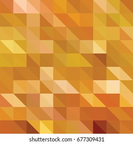 Triangle background with autumn colors