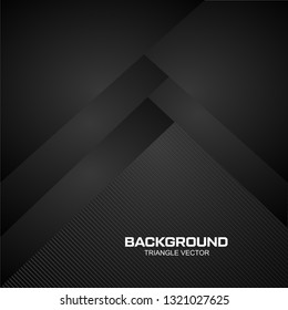 Triangle background black color