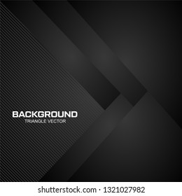 Triangle background black color