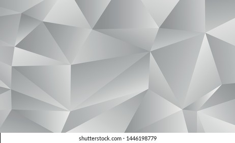 triangle background, black and white shade polygon wallpaper
