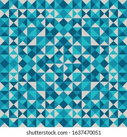 Triangle background, colourful mosaic backdrop. Geometric vector background.