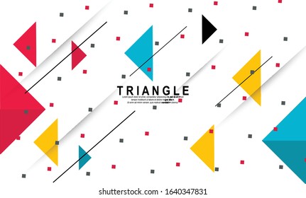Triangle Background Elegant Eps 10