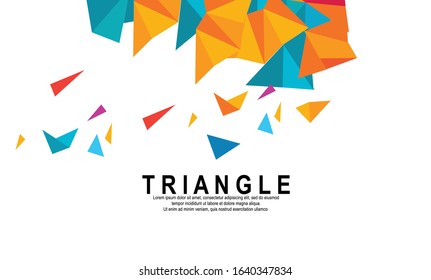 Triangle Background Elegant Eps 10