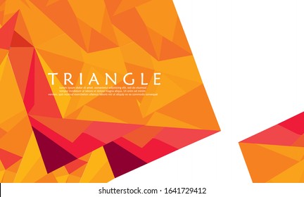 Triangle Background Elegant Eps 10