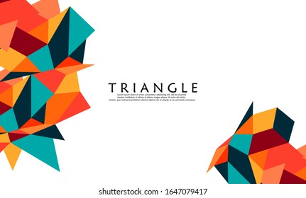 Triangle Background Elegant Eps 10