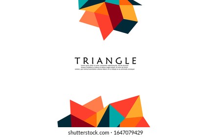 Triangle Background Elegant Eps 10