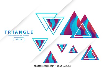 Triangle Background Elegant Eps 10