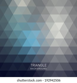 Triangle background, geometrical pattern design. Clean and modern style