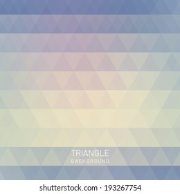 Triangle background, geometrical pattern design. Clean and modern style
