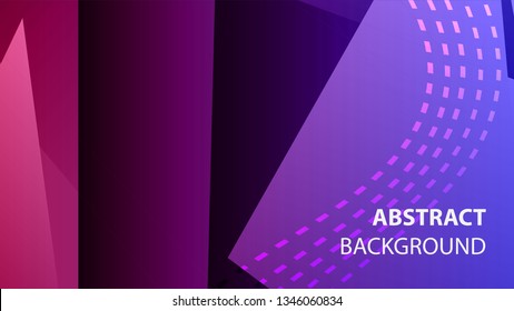 triangle background with gradient color - vector
