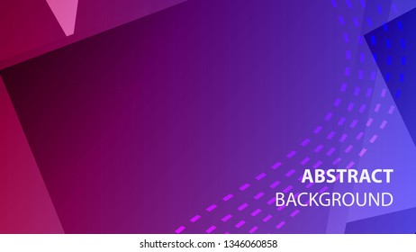 triangle background with gradient color - vector