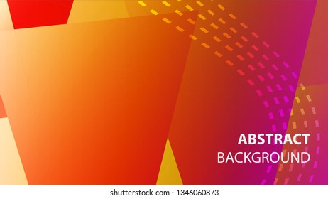 triangle background with gradient color - vector