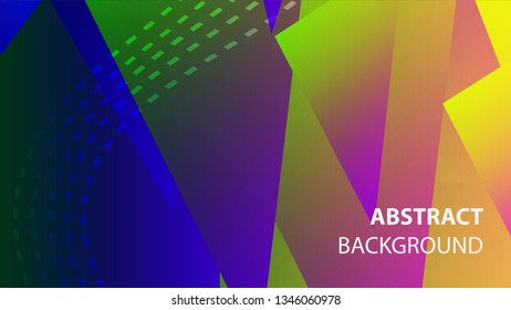 triangle background with gradient color - vector