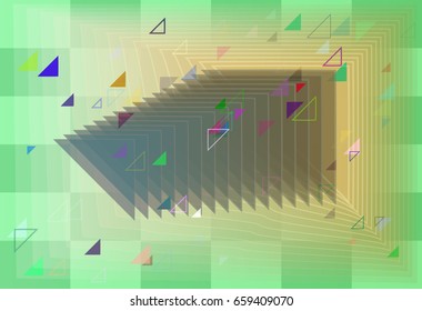 triangle background idea