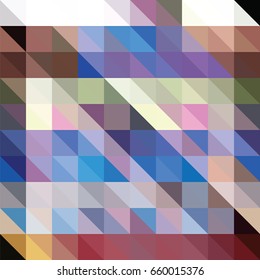 Triangle background with summer colors