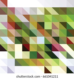 Triangle background with summer colors