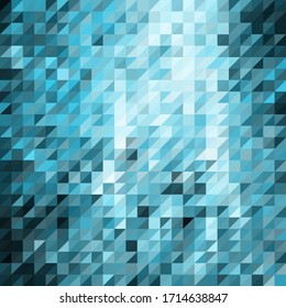 triangle background. vector blue geometric illustration. template for presentation
