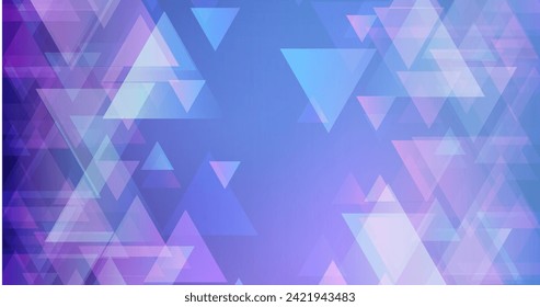 Triangle background vector design in eps 10