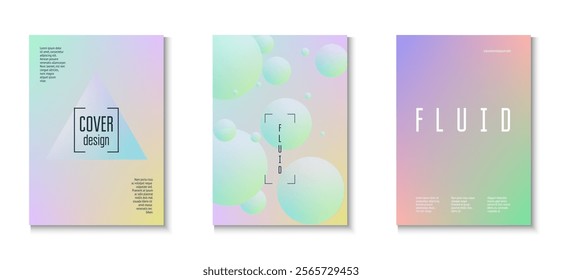 Triangle Background. Violet Gradient Set. Cyberpunk Modern Collection. 3d Shape. Creative Poster. Holographic Design. Fluorescent Elegant Elements. Blue Triangle Background