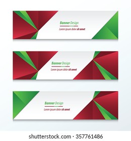 Triangle Banner Christmas Styles