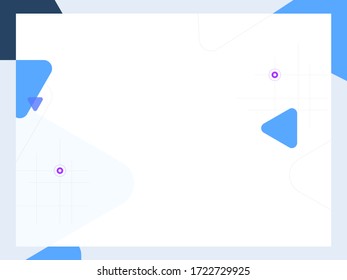 Triangle beautiful clean minimal background