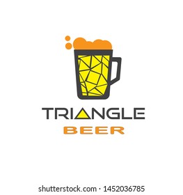 Triangle Beer Logo design for Beer Company