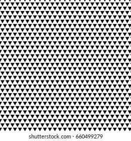 Triangle black pattern style texture or background