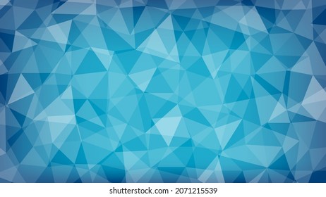 triangle blue abstract modern background