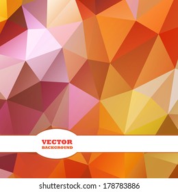 triangle bright background