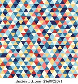 triangle business abstract decoerative seamless vector