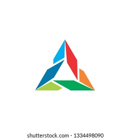 Triangle Business Company Logo Stock Vector (Royalty Free) 1334498090 ...