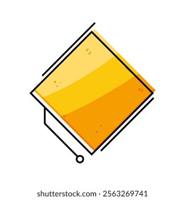 triangle callout shapes cartoon. banner label, badge burst, thought dialogue triangle callout shapes sign. isolated symbol vector illustration