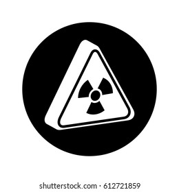 triangle caution signal icon