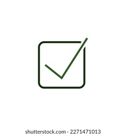 triangle check mark check list icon vector design templates 