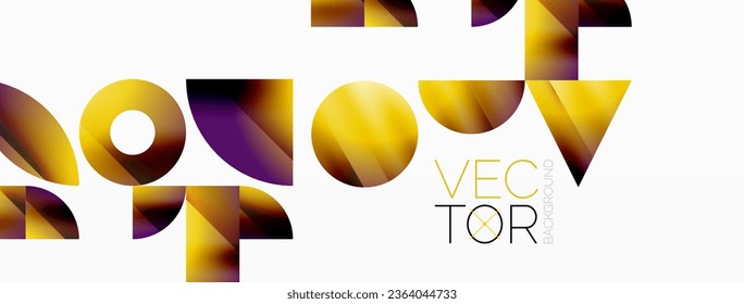 Triangle and circle minimalist composition. Simple elegance meets geometric harmony in captivating visual design for wallpaper, banner, background, landing page, wall art, invitation, prints, posters