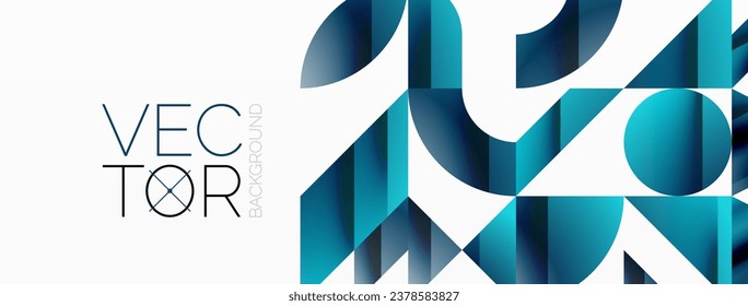 Triangle and circle minimalist composition. Simple elegance meets geometric harmony in captivating visual design for wallpaper, banner, background, landing page, wall art, invitation, prints, posters
