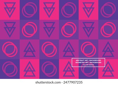 Patrón geométrico | Fondo geométrico | Fondo Abstractas | Flechas - Púrpura - Uso en diseño de Sitio web, embalaje, arte de la pared, Fondo de pantalla, cartel, Anuncio, Perfil, folleto, ropa, textiles 