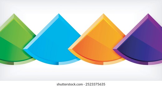 Triangle circles background. Vector Illustration For Wallpaper, Banner, Background, Card, Book Illustration, landing page