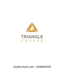 Triangle Coffe Logo Design for Business