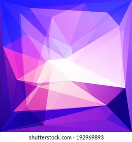 Triangle colorful abstract design background template 
