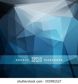 Triangle colorful abstract design background template 