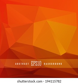 Triangle colorful abstract design background template