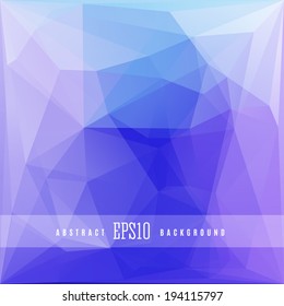 Triangle colorful abstract design background template