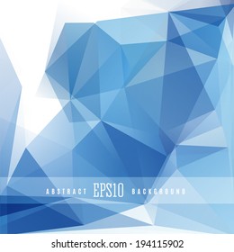 Triangle colorful abstract design background template