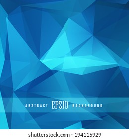 Triangle colorful abstract design background template