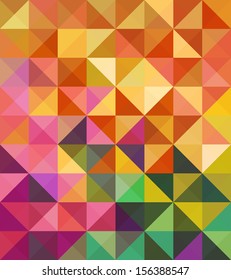 Triangle colorful background. Eps 10 vector