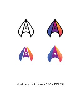 Triangle Colorful Concept Designs Illustration Vector Template. Suitable for Creative Industry, Multimedia, entertainment, Educations, Shop, and any related business.